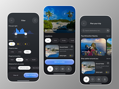 Travel Planner Mobile App ai planner ai travel ai travel planner app app design artificial intelligence ios itinerary planner mobile app mobile app design mobile ui planner smart travel app travel app travel planning trip planner ui ux design user experience ux design