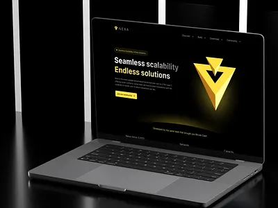 Blockchain Solution Based Website Design blockchain crypto fintech landing page landingpage techdesign user experience web design web3 website websitedesign