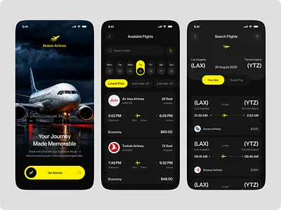 Fast, Simple & Modern Airline Booking UI activity aircraft airlines app b2c boarding pass booking design dynamic island flight icon ios iphone mobile product design search travel ui ux visual design