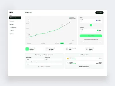 Nexchain – AI Blockchain Dashboard ai dashboard blockchain blockchain dashboard blockchain ui blockchain website crypto dashboard daap investment dashboard investment website marketplace app token launchpad token website