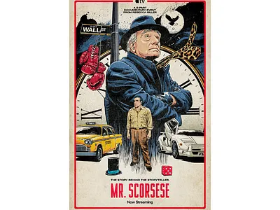 Scorsese Unframed X Butcher Billy bold butcher billy comic dynamic film graphic design movies portraits posters