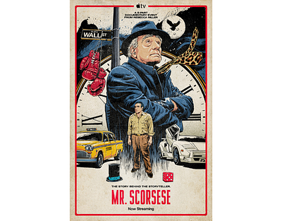 Scorsese Unframed X Butcher Billy bold butcher billy comic dynamic film graphic design movies portraits posters