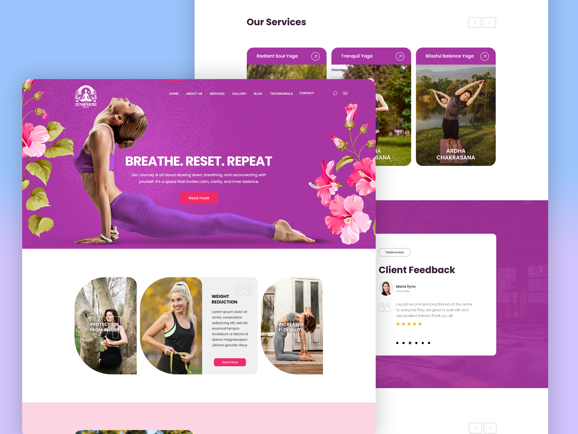 Example of Modern Responsive Web Design