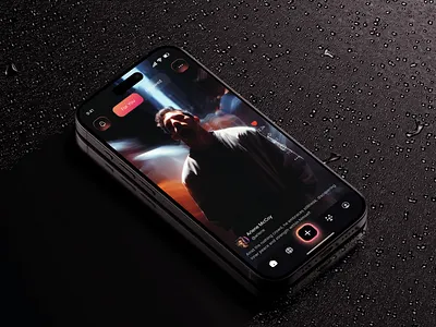 Social Media App - Reels Page animation app design design ios mobile app reels reels page shorts social media social media app stories tiktok mobile design ui video