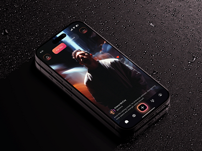 Social Media App - Reels Page animation app design design ios mobile app reels reels page shorts social media social media app stories tiktok mobile design ui video