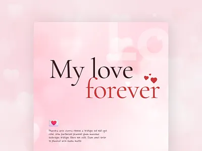 Valentine's Digital card card design digital card graphic design post design radial code radial code radialcode ui design valentine card design