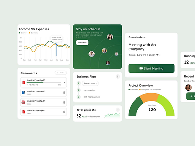 Animated UI Cards for Management | Task| Finance | Schedule 3d animated ui animation animation card card animation dashboard ui figma landing page microinteraction motion design motion graphics saas design swan design agency ui ui animation uidesign uiux