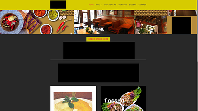 Thai Restaurant — Refresh Package website