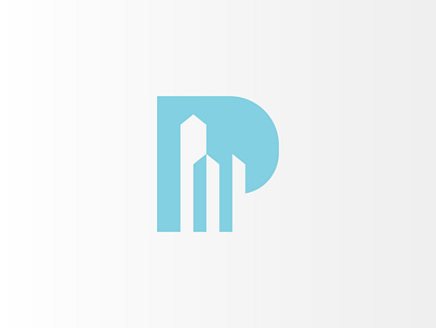 Letter P Building Logo Design brand identity branding brandmark building logo construction logo design letter p lettermark logo logo design logo designer logomark p p building p icon p logo real estate