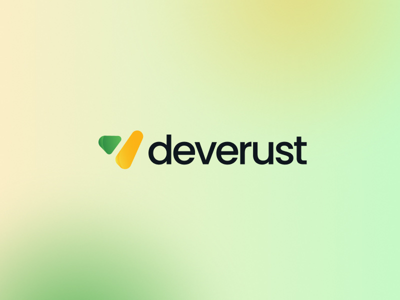Deverust — Our First Step into Dribbble brandidentity branding designstudio logo logomark nocode studio uidesign visualidentity webdesign