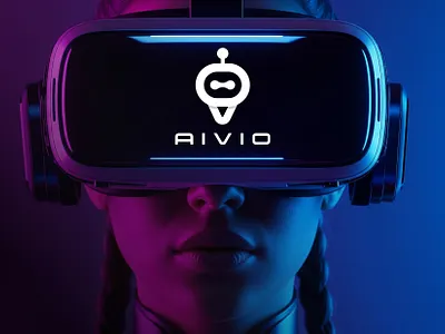 Aivio – AI Assistant Brand Identity 3d animation branding chatbot logo futuristic logo geometric shape logo graphic design logo minimal logo minimalist logo modern logo motion graphics symbol logo tech startup logo technology branding ui