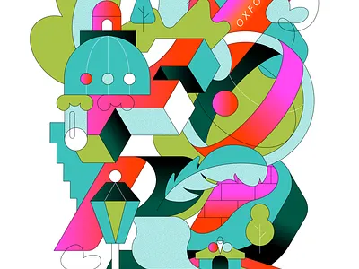 Oxford Typography architecture city education england europe lettering oxford travel typography university