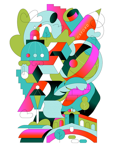 Oxford Typography architecture city education england europe lettering oxford travel typography university