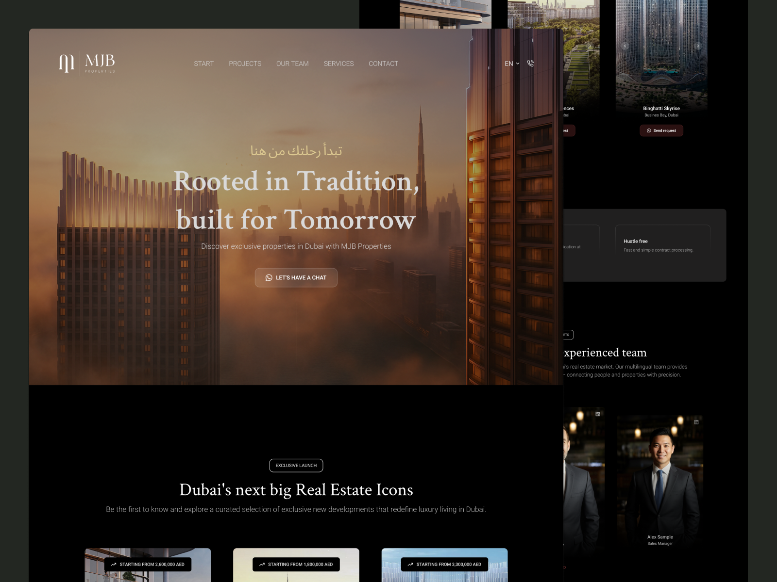 Example of Website Redesign (Landing Page)