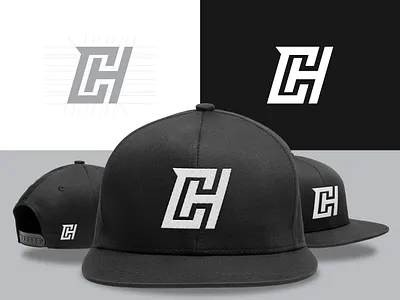 Modern CH Monogram — Geometric Logo Concept apparel branding ch logo clothing design display font graphic design hand lettering handmade type hats initial lettering logo logo type monogram sporty streetwear typography vector