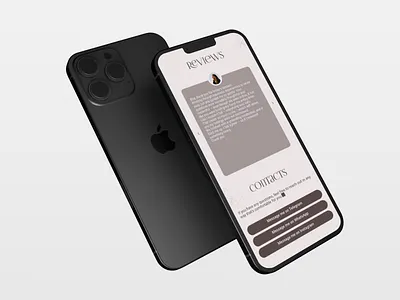 Footer design for psychologist website | Mobile first design first screen illustration mobile first ui ux web design website