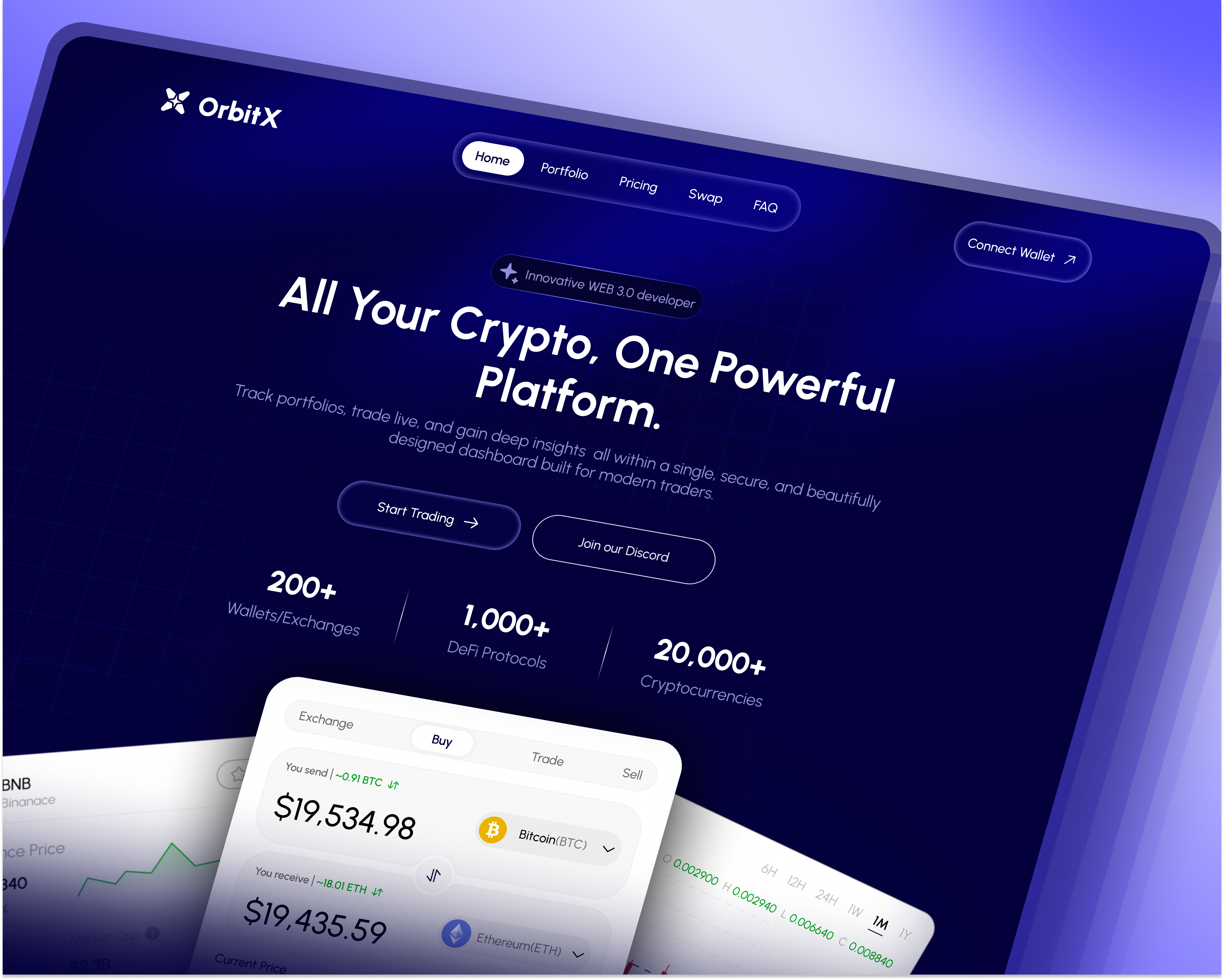 Example of Hero Section Design (Website Hero UI/UX)