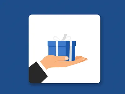 Gift Box On Hand Lottie Animation Concept animation box in hand gift box gift box in hand gift box lottie gift screen hand illustration lottie lottie animation lottie files motion design motion graphics reward screen surprise box surprise waiting ui svg animation ui ui design ui ux