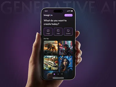 Generative AI App ai app ai app design ai app development ai app ui design ai powered apps ai solution generative ai generative ai app generative ai ui design mobile app design ui design uiux uiuxdesign uxui design with ai