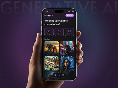 Generative AI App ai app ai app design ai app development ai app ui design ai powered apps ai solution generative ai generative ai app generative ai ui design mobile app design ui design uiux uiuxdesign uxui design with ai