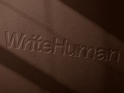 Where Human Voice Meets Intelligent Writing ai logo branding circle logo design graphic design illustration logo logo 2025 logo trend ui