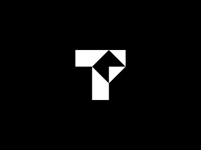 Tetra geometric logo minimal simple