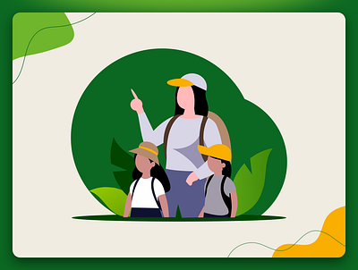 Illustration Kit for Naturpark Dübener Heide game game design illustration ui