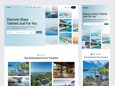 Travel Website booking landing page product design ticket booking torism tour packages toure travel travel agency travel guide travel hotel booking travel landing page travel website ui design uiux vacation web design website
