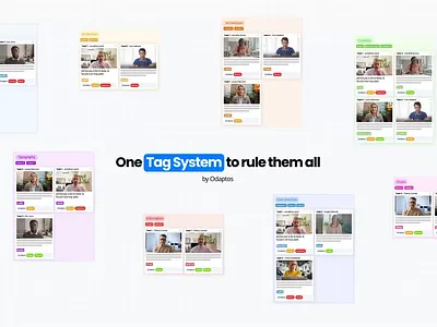 Odaptos - New Feature Animation after effects animation branding feature animation graphic design logo logo animation motion motion design motion graphics