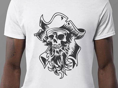 An old pirate Vector sketch art for t shirt design vector skull hand made skull hand sketch to vector hello dribbble hello world make vector graphics for tshirt pencil sketch pirate pirate skull vector sketch pirate vector sketch t shirt design tshirt design vector art vector artwork vector design for t shirt vector graphics vector sketch for t shirt