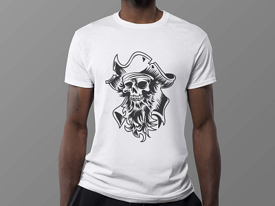 An old pirate Vector sketch art for t shirt design vector skull hand made skull hand sketch to vector hello dribbble hello world make vector graphics for tshirt pencil sketch pirate pirate skull vector sketch pirate vector sketch t shirt design tshirt design vector art vector artwork vector design for t shirt vector graphics vector sketch for t shirt