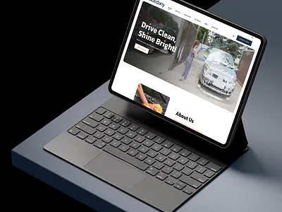 Bluedany - Wash and Car Detailing agency bluedany branding car wash clean cleaning company design detailing landing page logo modern quality real time update service uiux vehicle wordpress