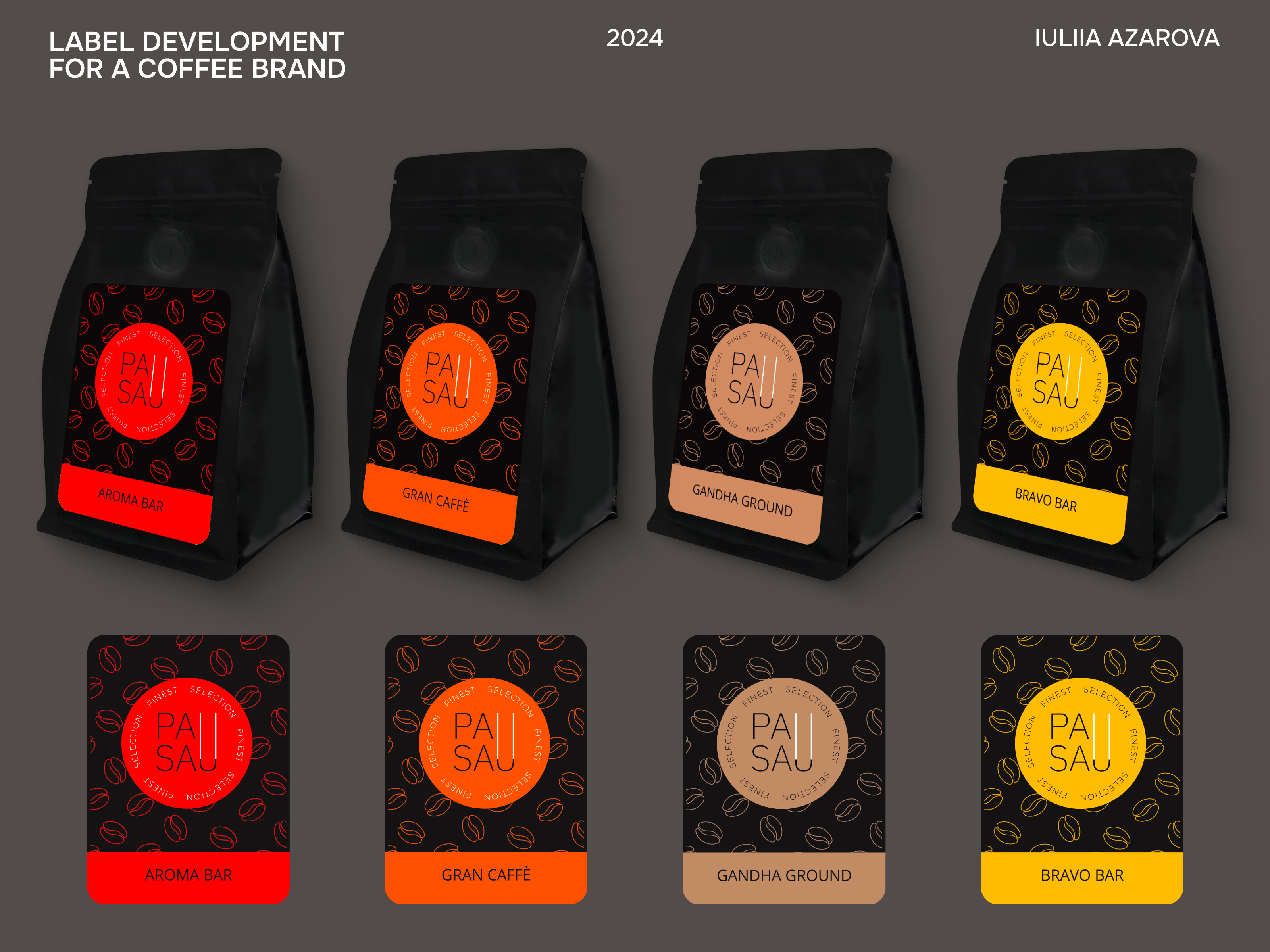 Example of Label, Box & Sticker Design