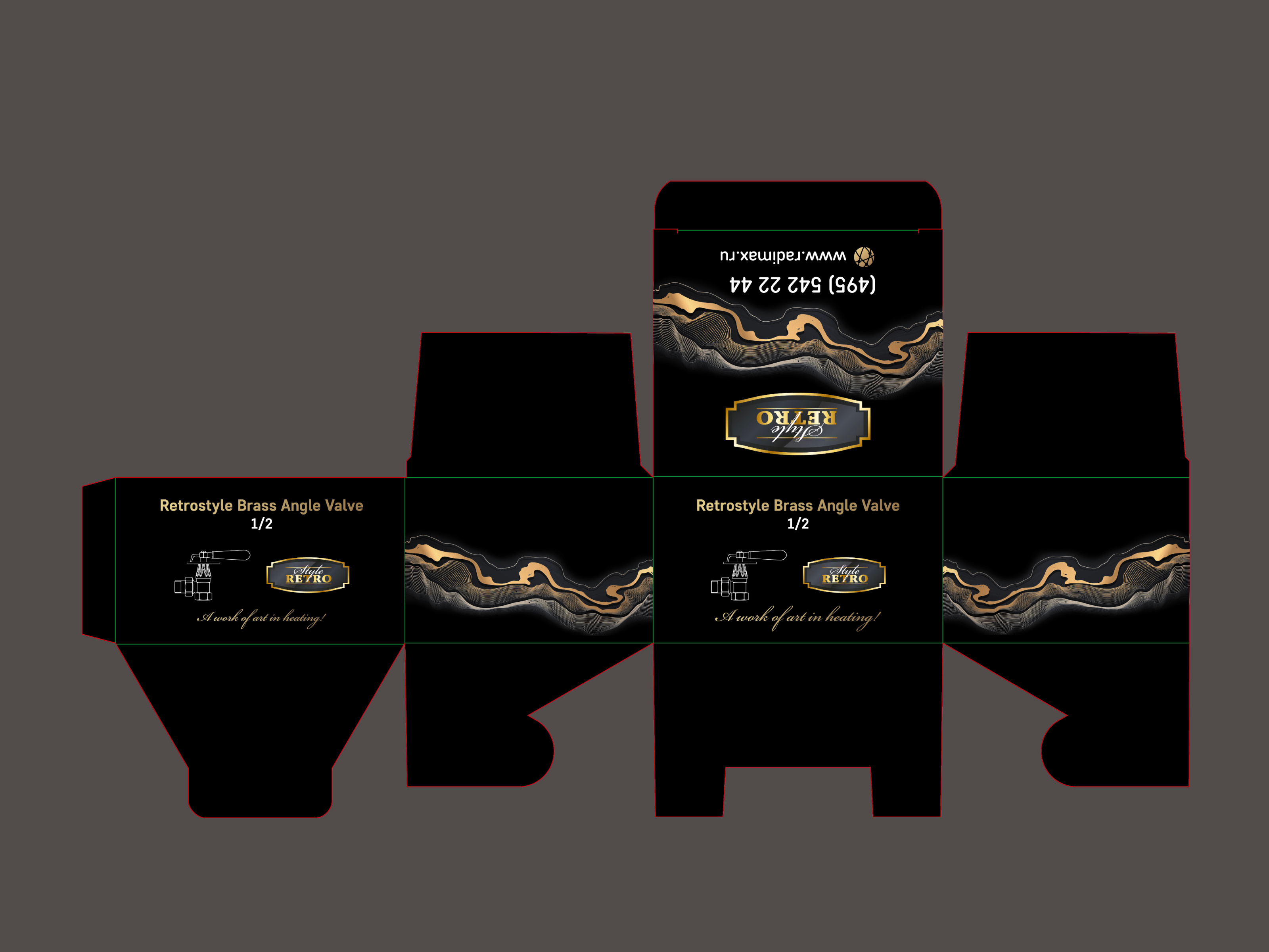 Example of Label, Box & Sticker Design