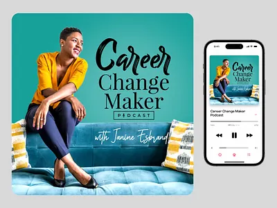 Podcast Cover Art branding podcast channel design‎