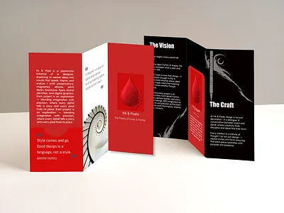 Trifold Brochure branding graphic design