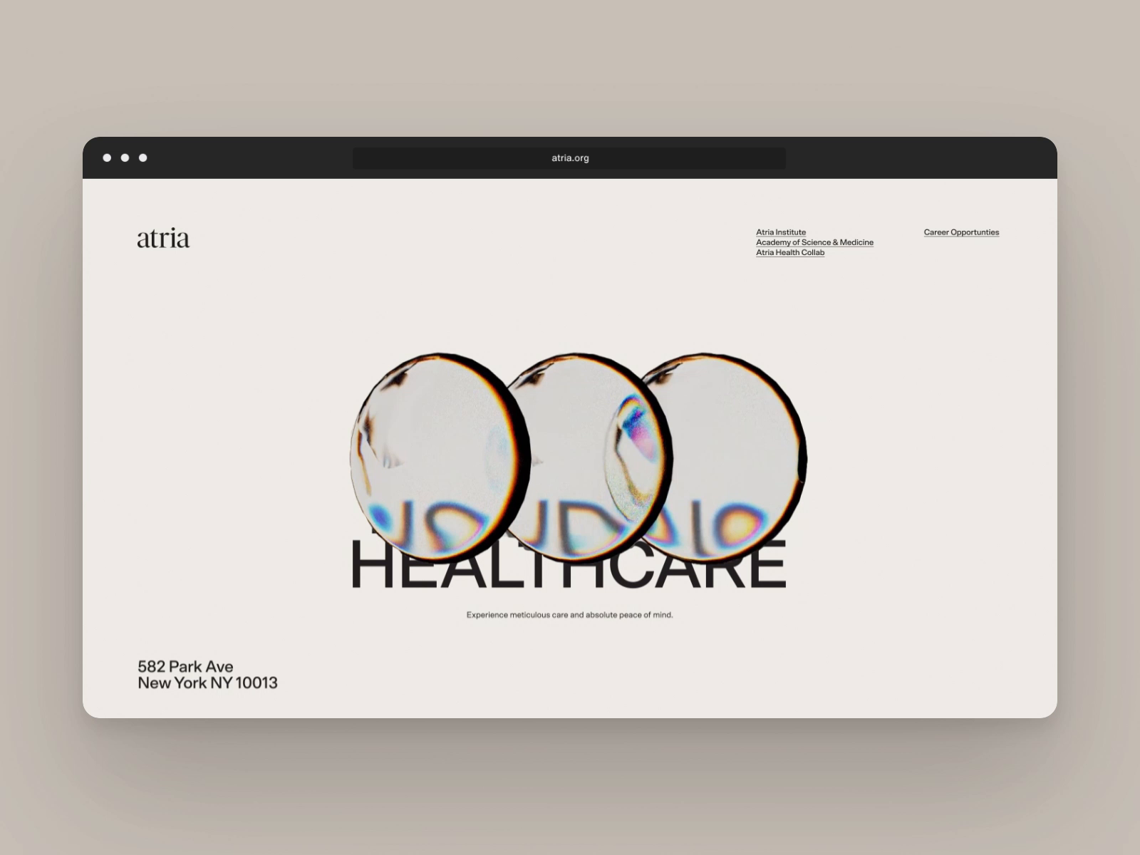 Example of Atria - Early Concept 1