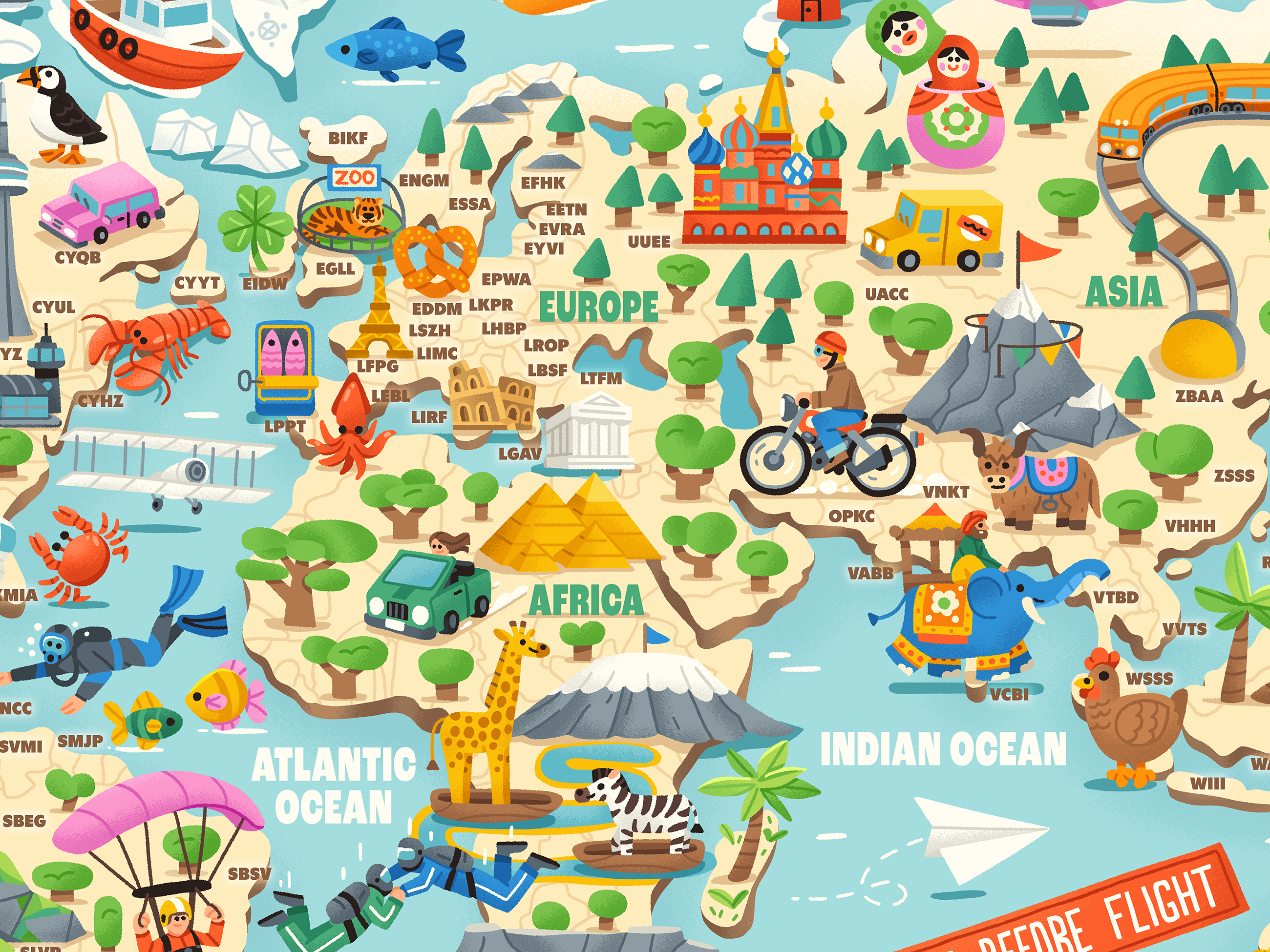 Example of World Map - pt. 1