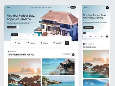 Travel Website air booking booking platform hotel booking landing page landing page design minimal design tour tour guide tourism websit travel travel app design travel booking ui travel landing page travel ui ux travel website travel website concept travel website design ui ux web design website