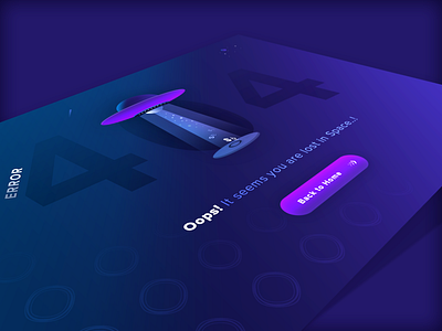 Error 404 - Abduction 🛸 abduction alien brand branding dark ui error 404 graphic design icon set icons designer illustrator ai mockup page not found photoshop psd print designer purple senior designer typo typography ufo et ui ux designer ux audit widget