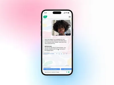 Suggestion and Guidance to support "New to AI" users. branding design figma illustration product design prototyping ui ui design ux research