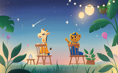 Lollo & Bernie 2dart branding characterdesign childrensbook design graphic design illustration ui vector
