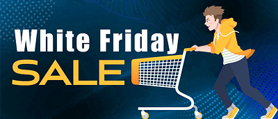 WhiteFriday Sale branding graphic design ui