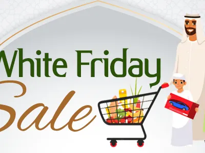 White Friday Sale banner branding design graphic design ui