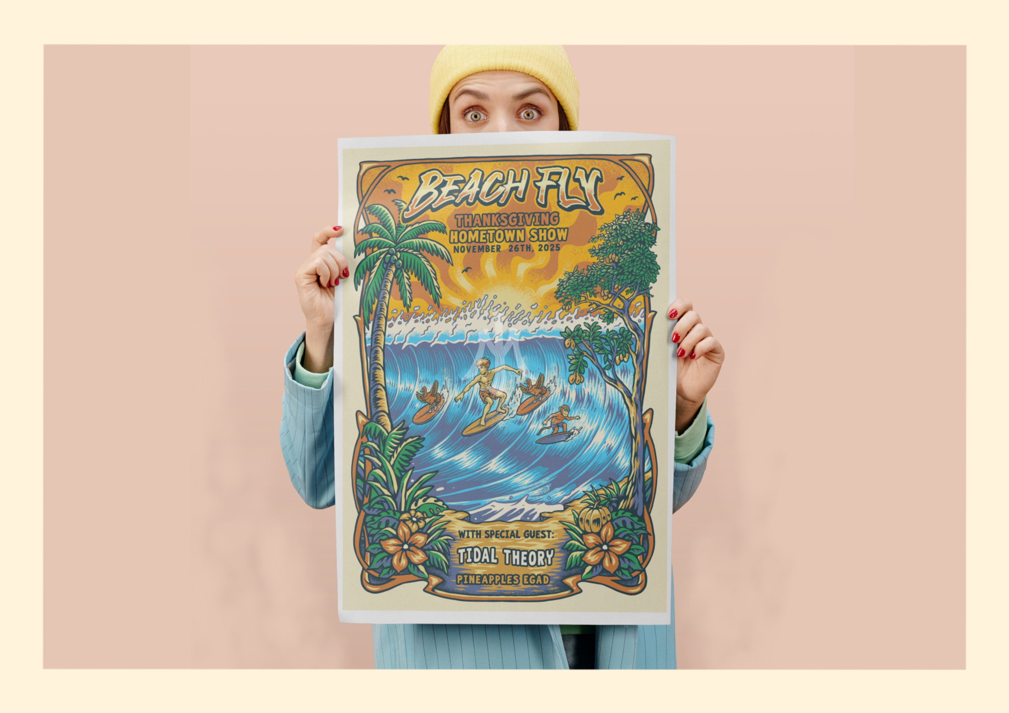 Example of Gig Poster Illustration 
