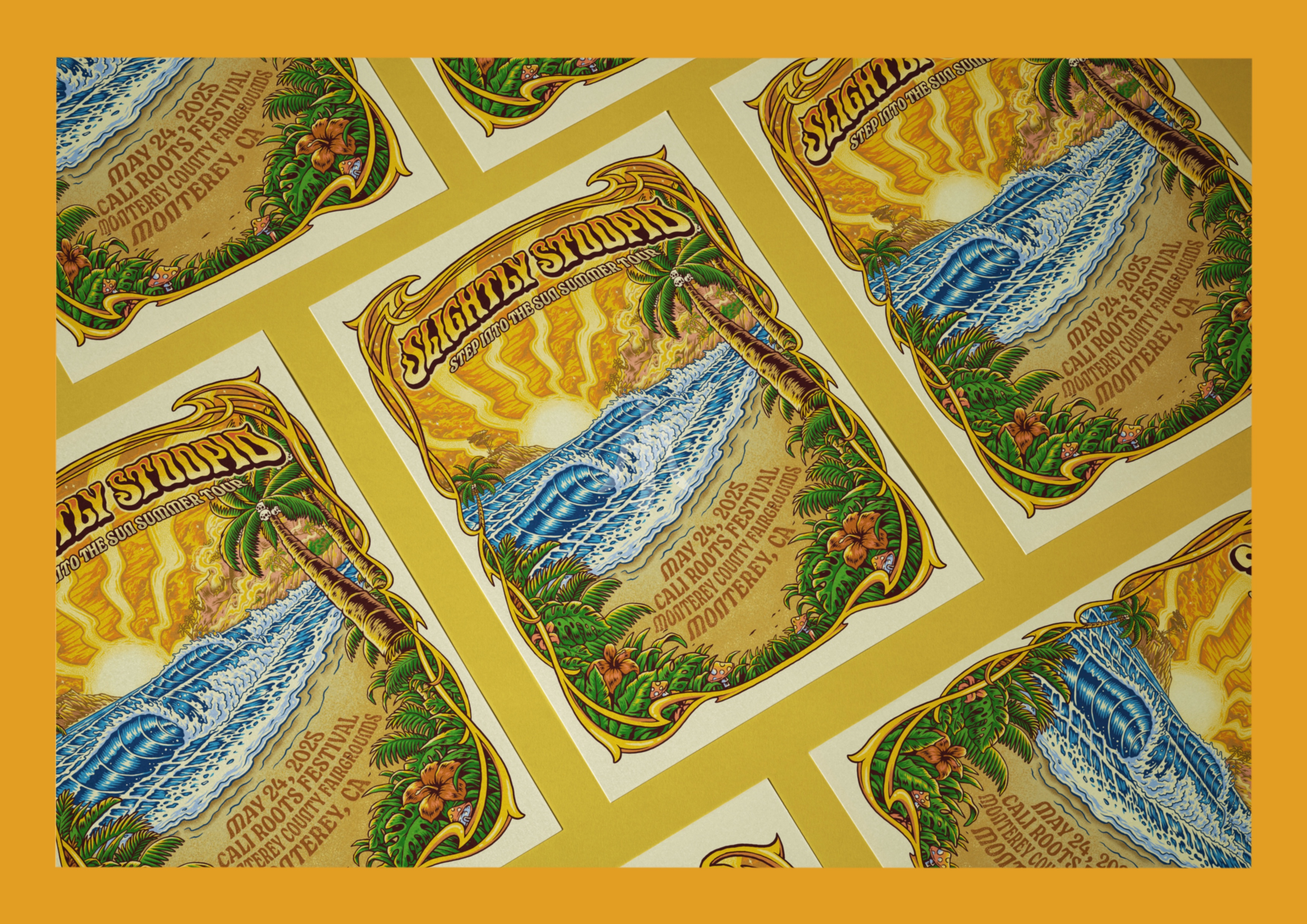 Example of Gig Poster Illustration 