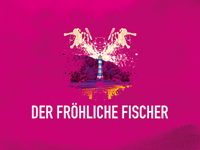 Corporate Design – Der fröhliche Fischer corporate design logo theater