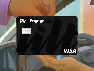 Engage Credit Card bradning card credit card exploration finance fintech