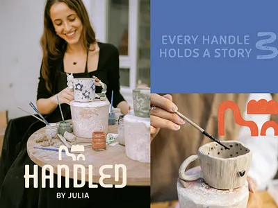 Pottery Maker Branding branding branding design design graphic design graphic illustration illustration logo logo design pack design packaging pottery logo typography