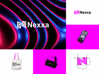Nexxa Logo branding design graphic design illustration illustrator lettering logo monogram ui vector